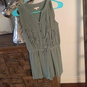 Cute green romper
